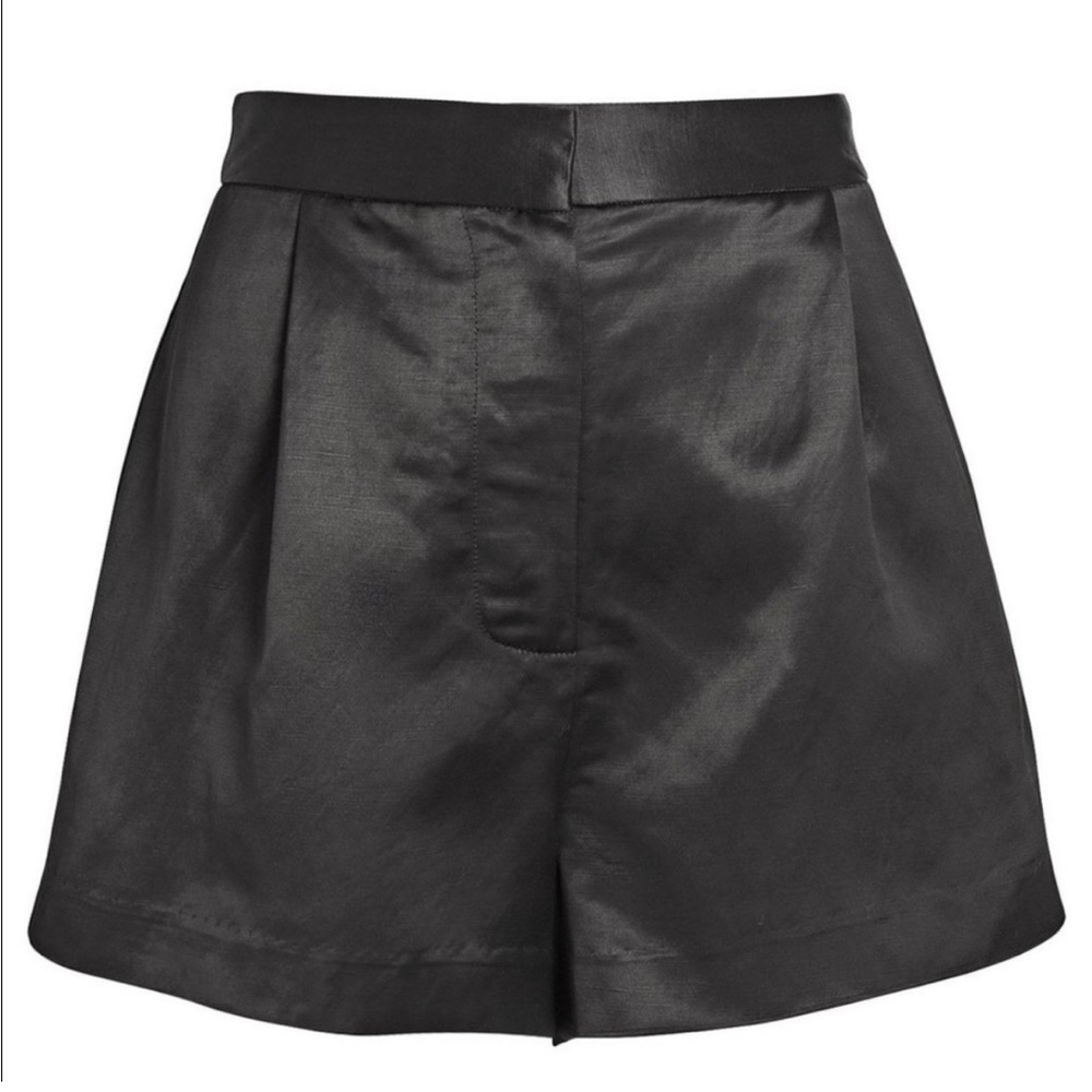 Intermix satin shorts